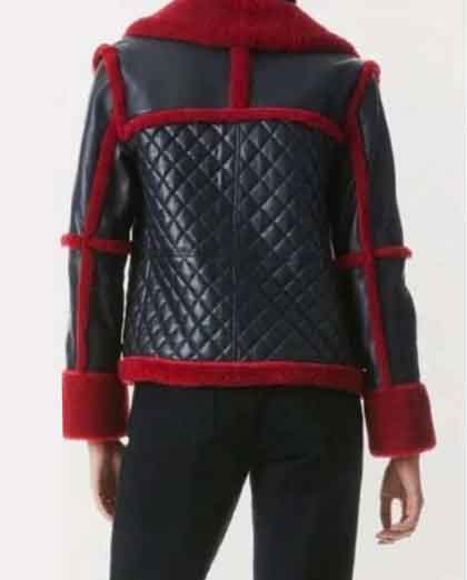 Women’s Aviator B3 Shearling Jacket - Image 2